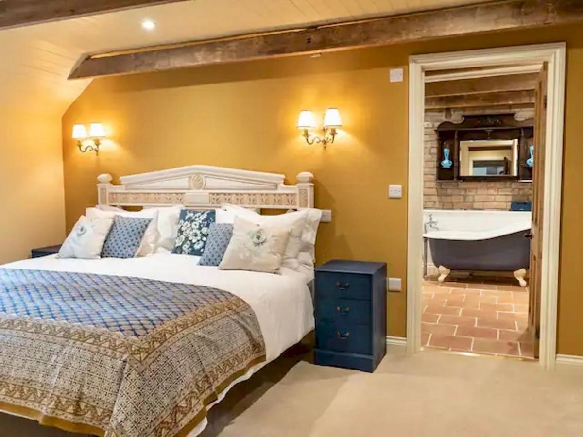 Pass The Keys Goose Feather Barn, Wedmore Luxury Cottage For Two Luaran gambar